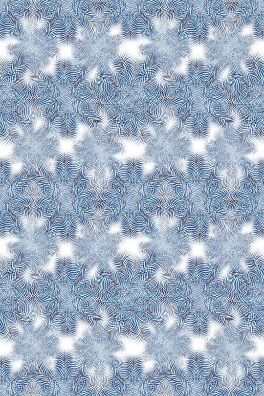 热带植物印花华亿平台图片