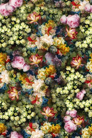 中国风印花华亿平台图片