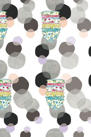 波点印花华亿平台图片