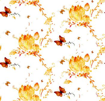 647189-清新花丛中蝴蝶2