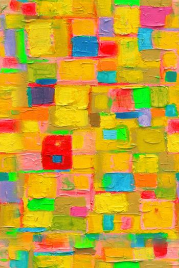 647195-手绘油画色块