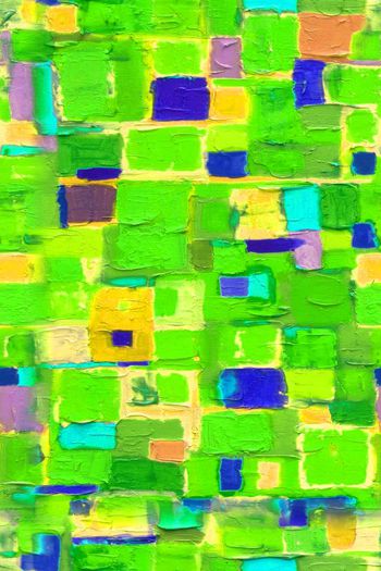 647209-手绘油画色块