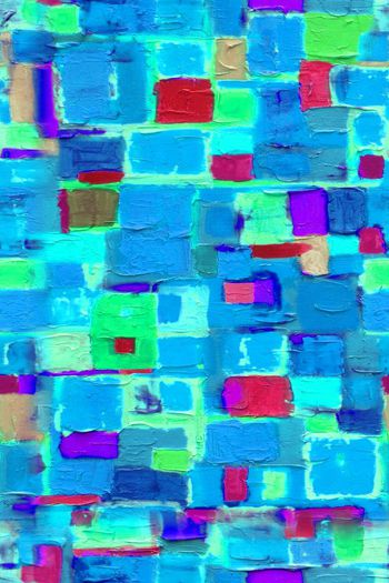 647222-手绘油画色块