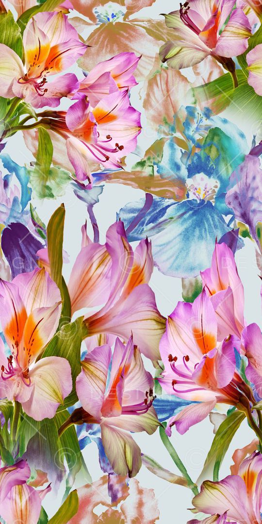 花朵印花华亿平台图片