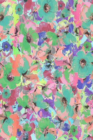 手绘印花华亿平台图片