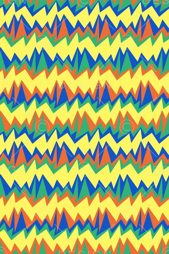 不规则几何印花华亿平台图片