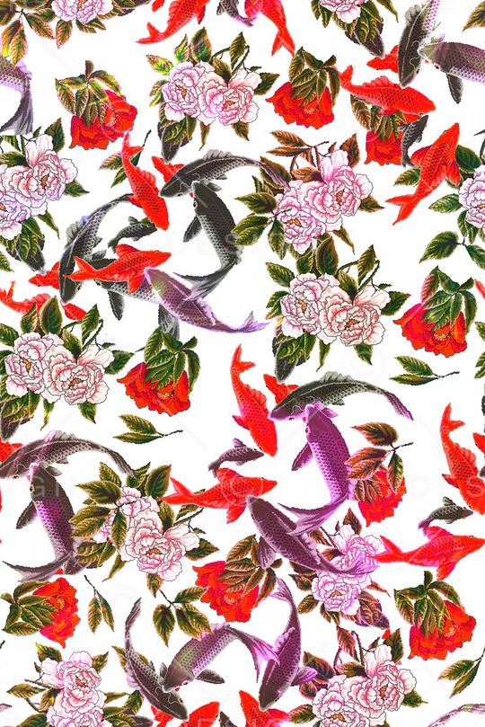 十字绣花卉印花华亿平台图片