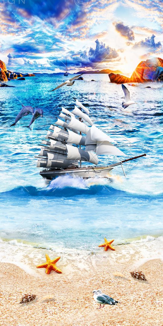 海洋印花华亿平台图片