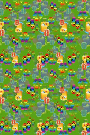 旅游箱印花华亿平台图片