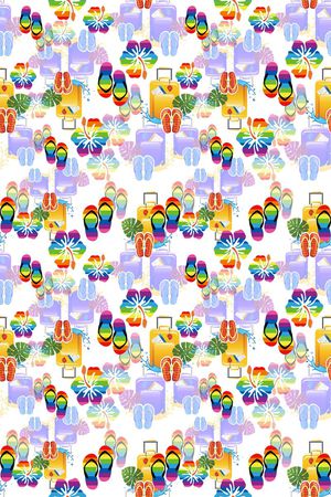 旅游箱印花华亿平台图片