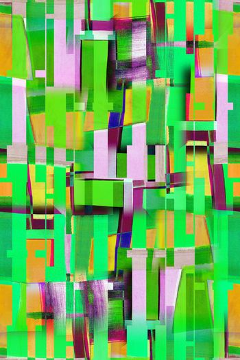 647416-油画质感手绘条纹