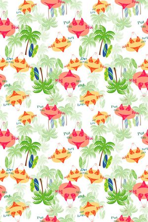 比基尼印花华亿平台图片