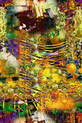 647447-手绘抽象派艺术