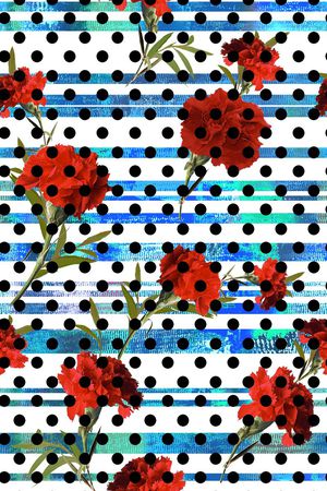 条纹印花华亿平台图片