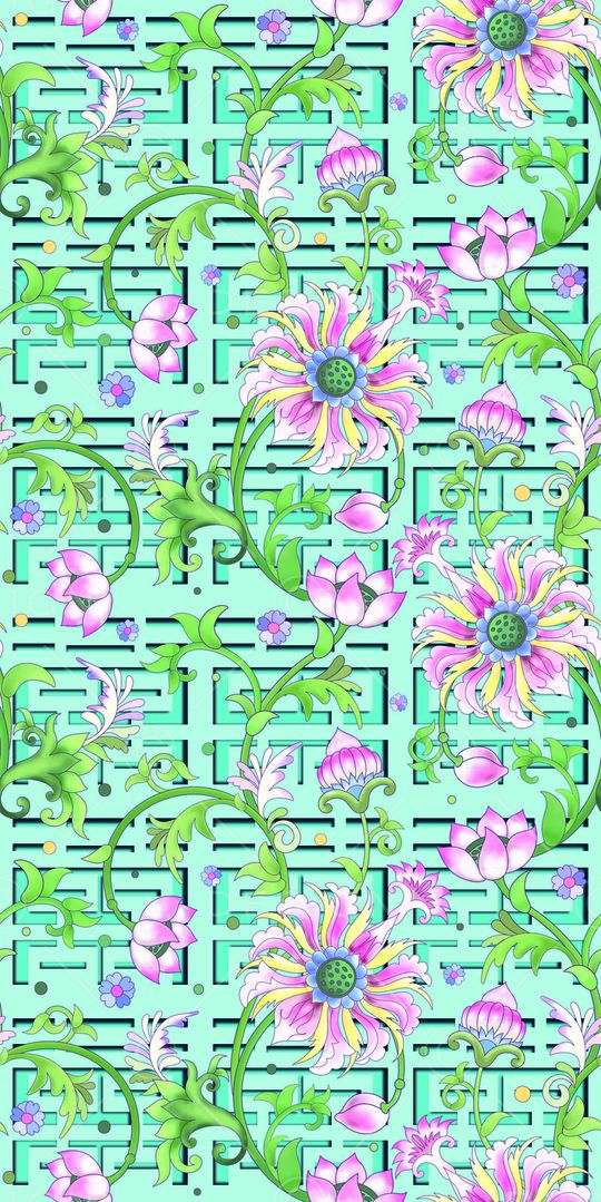 Chinese印花华亿平台图片