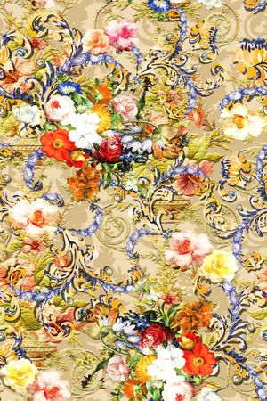 flowercolor印花华亿平台图片