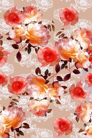 flowercolor印花华亿平台图片