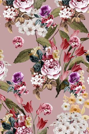 flowercolor印花华亿平台图片