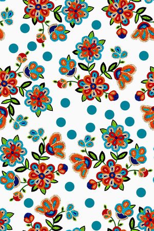 民族风印花华亿平台图片