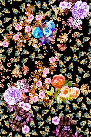 手绘印花华亿平台图片