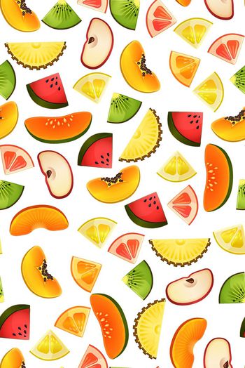 水果印花华亿平台图片