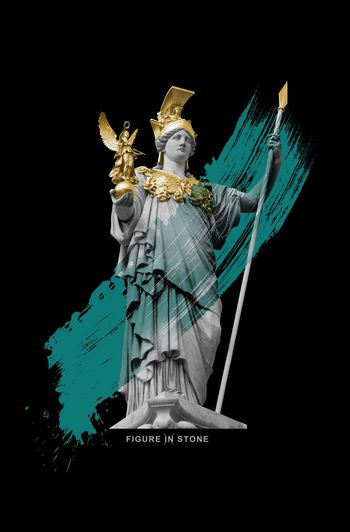 男装定位图案印花华亿平台图片