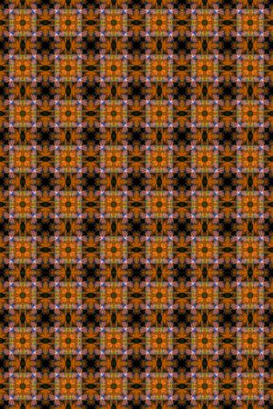 蓝色格子印花华亿平台图片