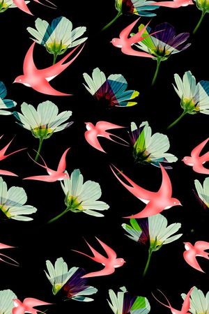 燕子印花华亿平台图片