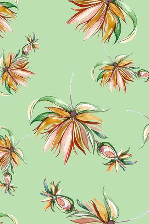 手绘印花华亿平台图片