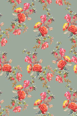 手绘印花华亿平台图片