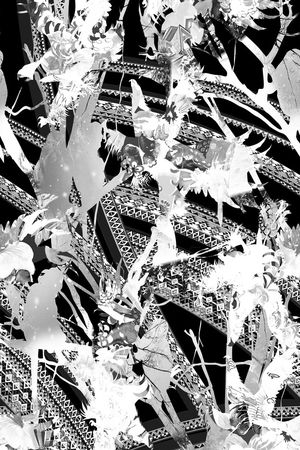 几何印花华亿平台图片