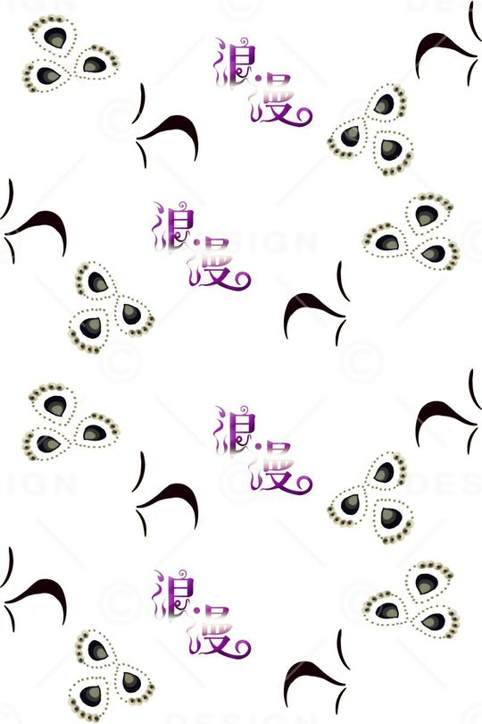 创新浪漫图案印花华亿平台图片