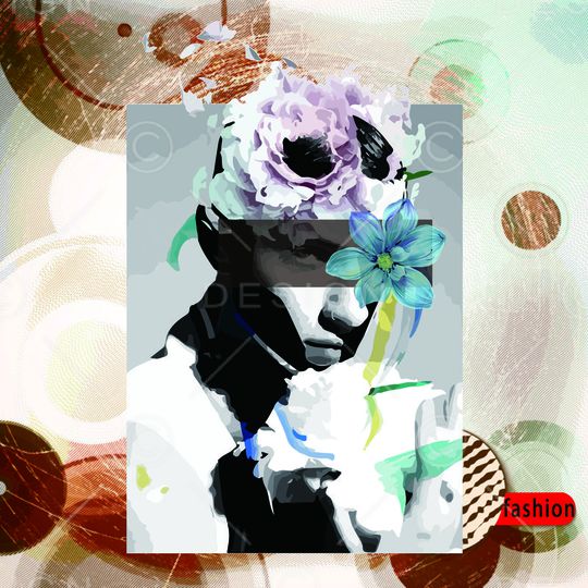 淑女印花华亿平台图片