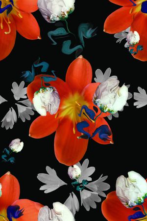 乱花印花华亿平台图片