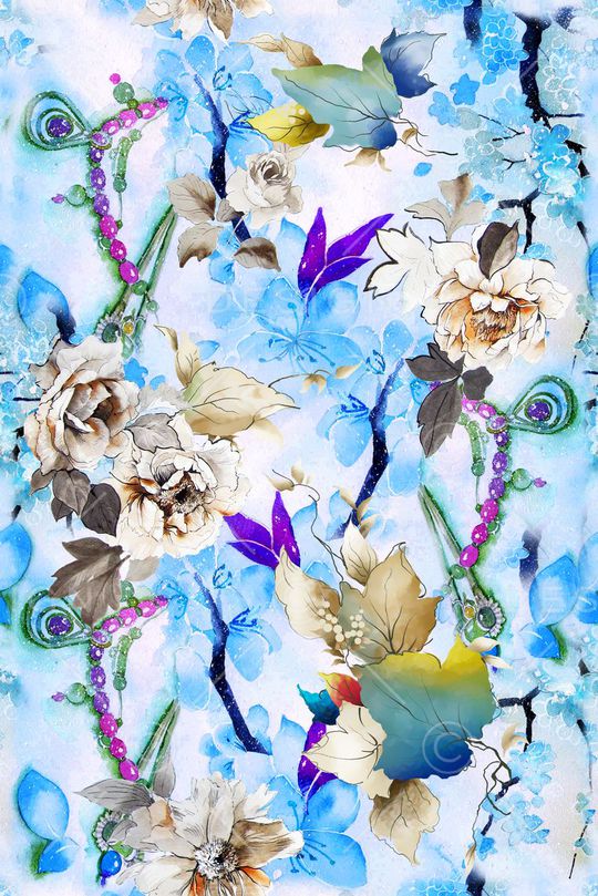 布艺家纺印花华亿平台图片