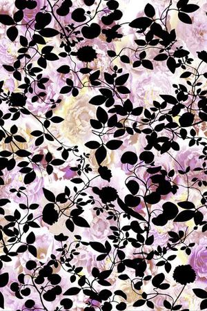 玉兰花印花华亿平台图片