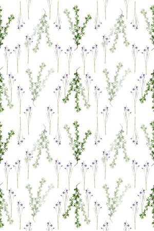 花卉组合印花华亿平台图片