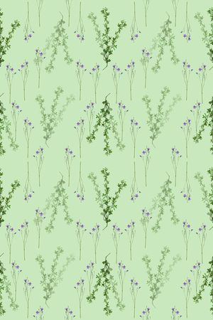 花卉组合印花华亿平台图片