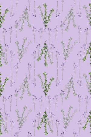 花卉组合印花华亿平台图片