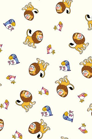 卡通印花华亿平台图片