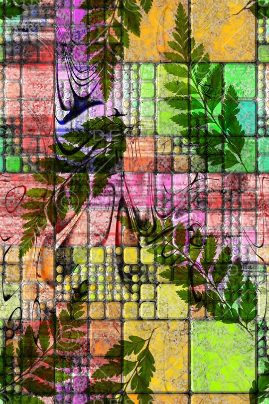 几何印花华亿平台图片