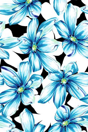 高清大花印花华亿平台图片