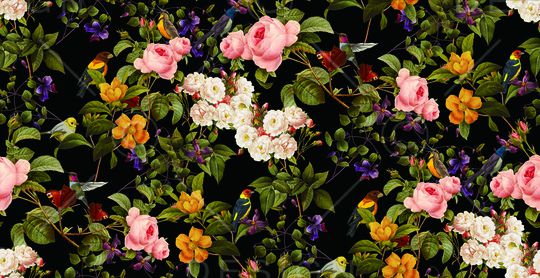 花瓣印花华亿平台图片