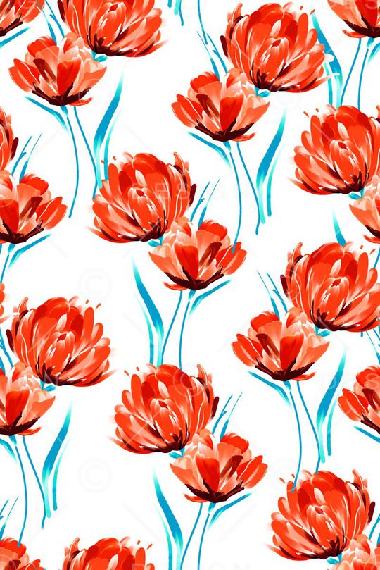 手绘印花华亿平台图片