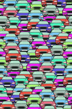 卡通元素印花华亿平台图片