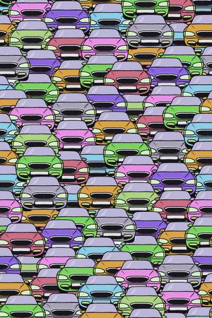 卡通元素印花华亿平台图片