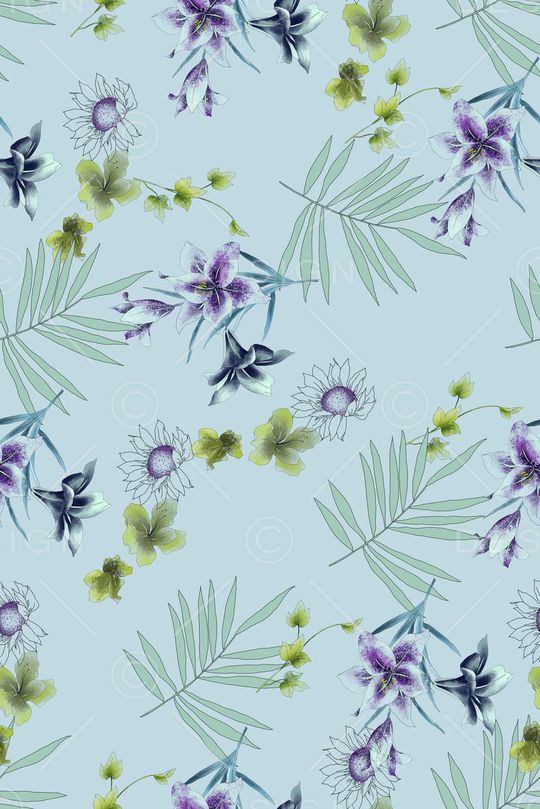 手绘印花华亿平台图片