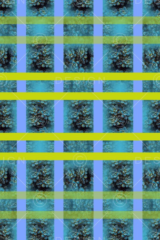 热带植物印花华亿平台图片