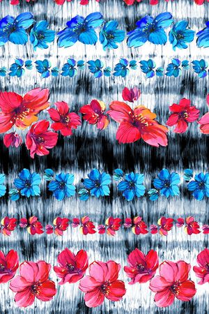 条纹印花华亿平台图片