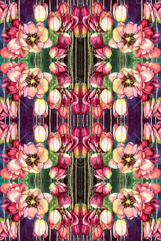 花朵印花华亿平台图片